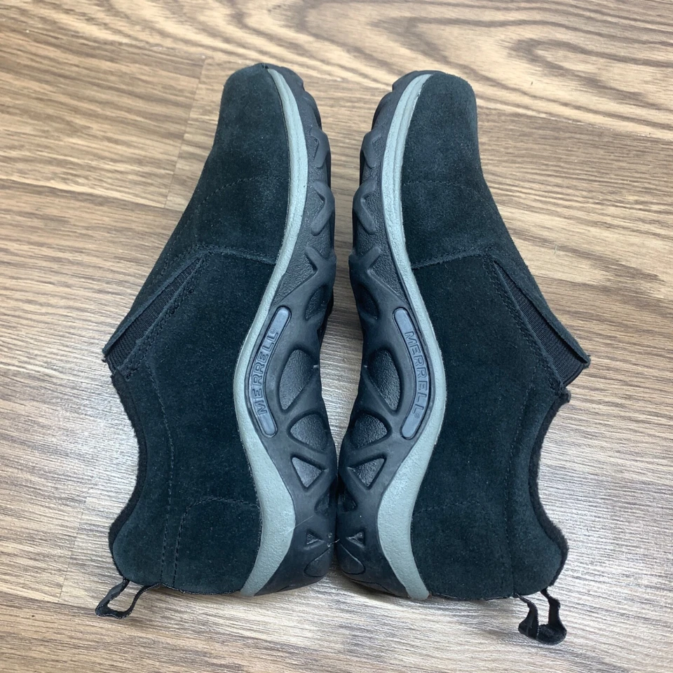 Zapatos informales Merrell Jungle Moc Frosty sin cordones negros talla 3 M para niños Foto 3 de 4