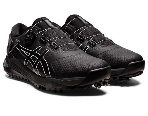 Asics Men s Gel Course Duo BOA 2 Golf Shoes Pick Size BLACK EBay