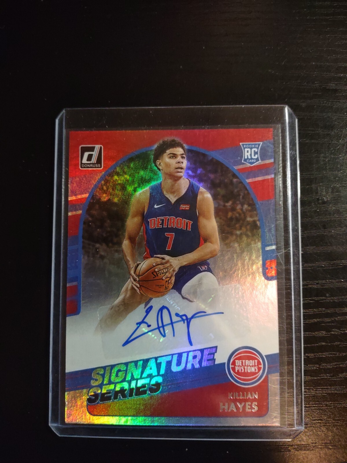 2020 Panini Donruss Signature Series Holo Rookie Auto#SG-KIH Killian Hayes RC Au