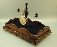 Pocket Watch Stand/Holder Turkish walnut wood special production