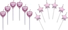 Novelty Shaped Cake Candles For Birthday, Anniversary, Celebrations. Cupcakes.