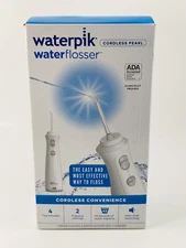 Waterpik Cordless Pearl Rechargeable Portable Water Flosser for Teeth,Gums,Brace
