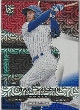 2015 Panini Prizm - MATT SZCZUR - RC RED WHITE BLUE MOJO PRIZM #195 - Cubs