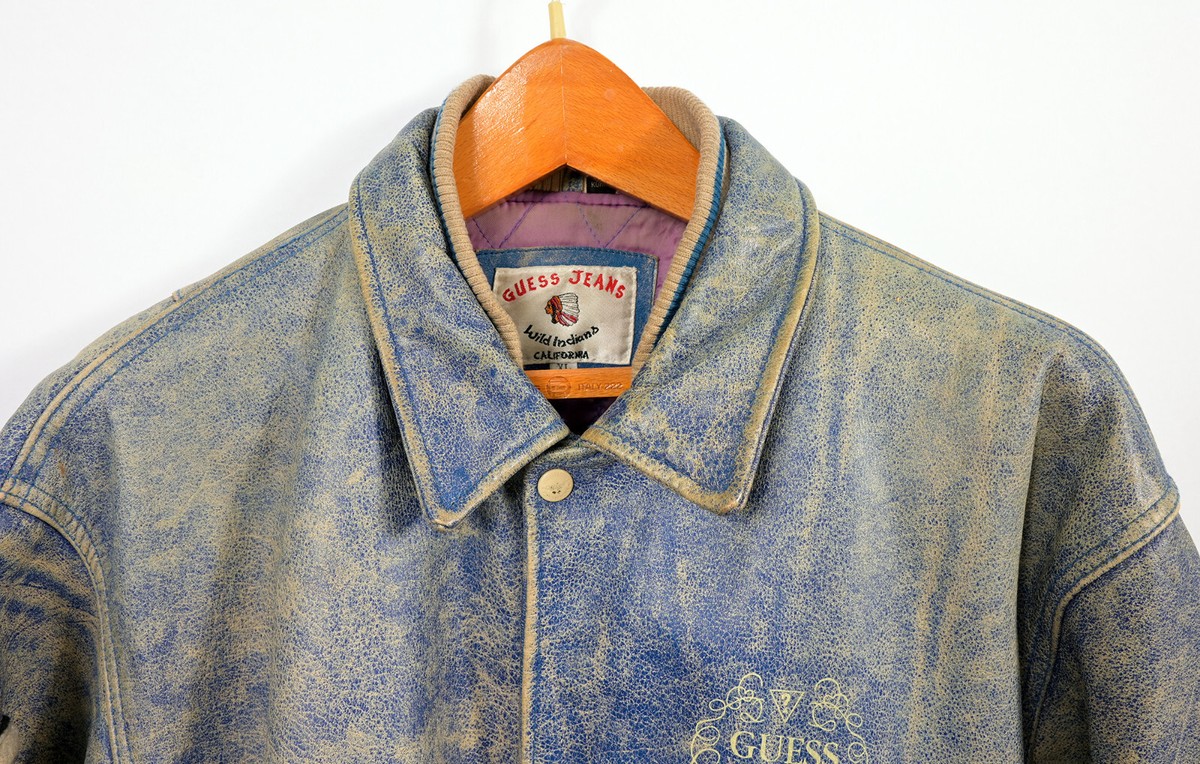 GUESS Wild Indians California 80s 希少 Vintage 80's GUESS “Wild Indians California