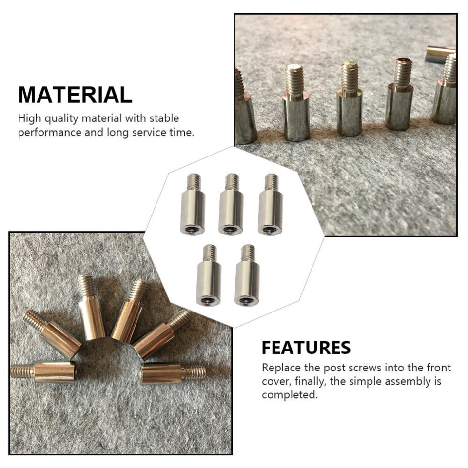 5 Pcs Scrapbook Album Extenders for More Pages Sscrew Extension Post