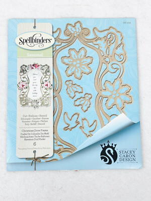 SPELLBINDERS SEASONAL - CHRISTMAS DOVE FRAME - S6-102 - BRAND NEW