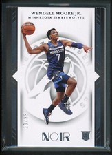 2022-23 WENDELL MOORE JR 20/99 PANINI NOIR ICON EDITION ROOKIE RC #191