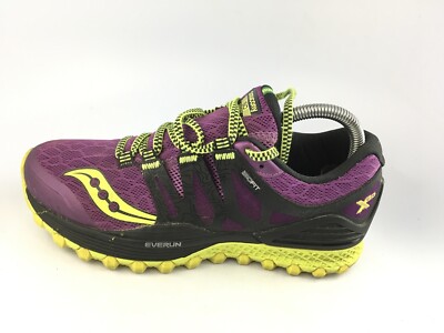 Saucony Xodus Iso Purple/Citrin S10325-4 Running/ Trail Women's