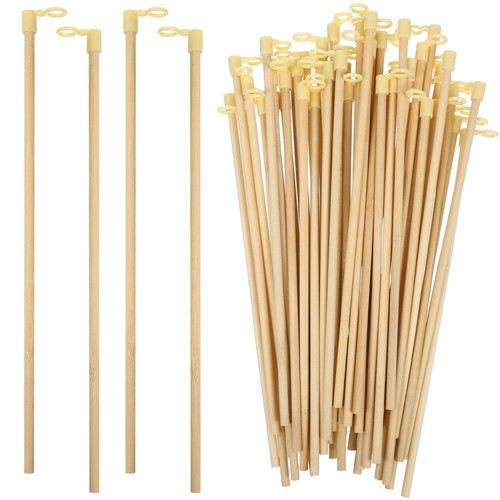 100 Pcs Rod Lifting Material Child Bamboo Lanterns Pole Paper Handle