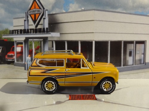 1971-80 INTERNATIONAL HARVESTER SCOUT II 1/64 SCALE DIECAST DIORAMA MODEL R - Picture 5 of 8