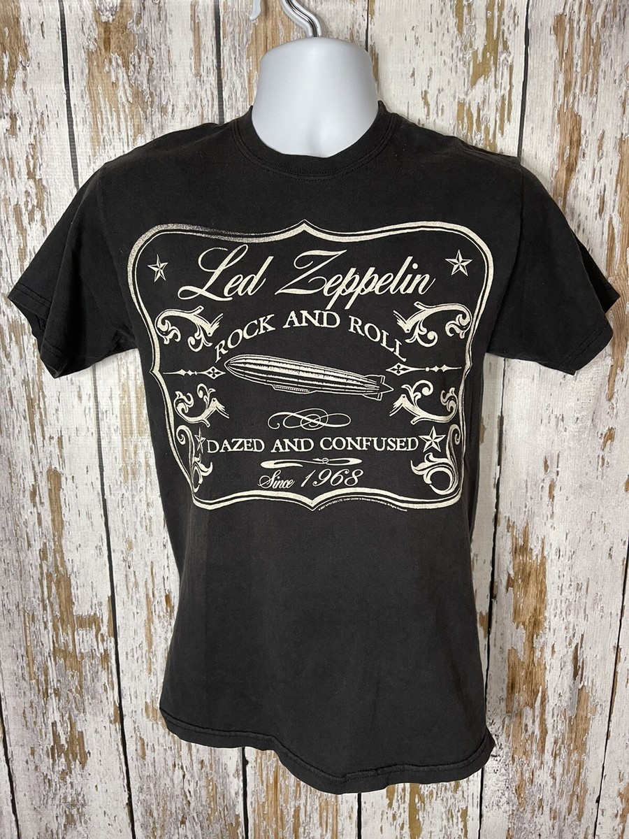 Vintage Y2K Led Zeppelin Rock And Roll Dazed And Confused T