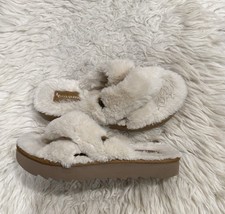 Koolaburra by UGGs Womens Ballia Faux Fur Slipper Slides Size 7