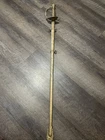 Vintage Civil War 50 Year Reunion Gold Painted Officers Sword