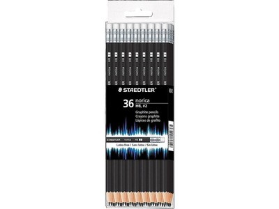 STAEDTLER (132-49CB36) STAEDTLER (132 49CB36) Pencil Norica blackHB 36pk FSC