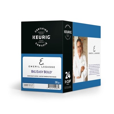 Emeril's Big Easy Bold Coffee Keurig 24 Count (Pack of 1), coffee 