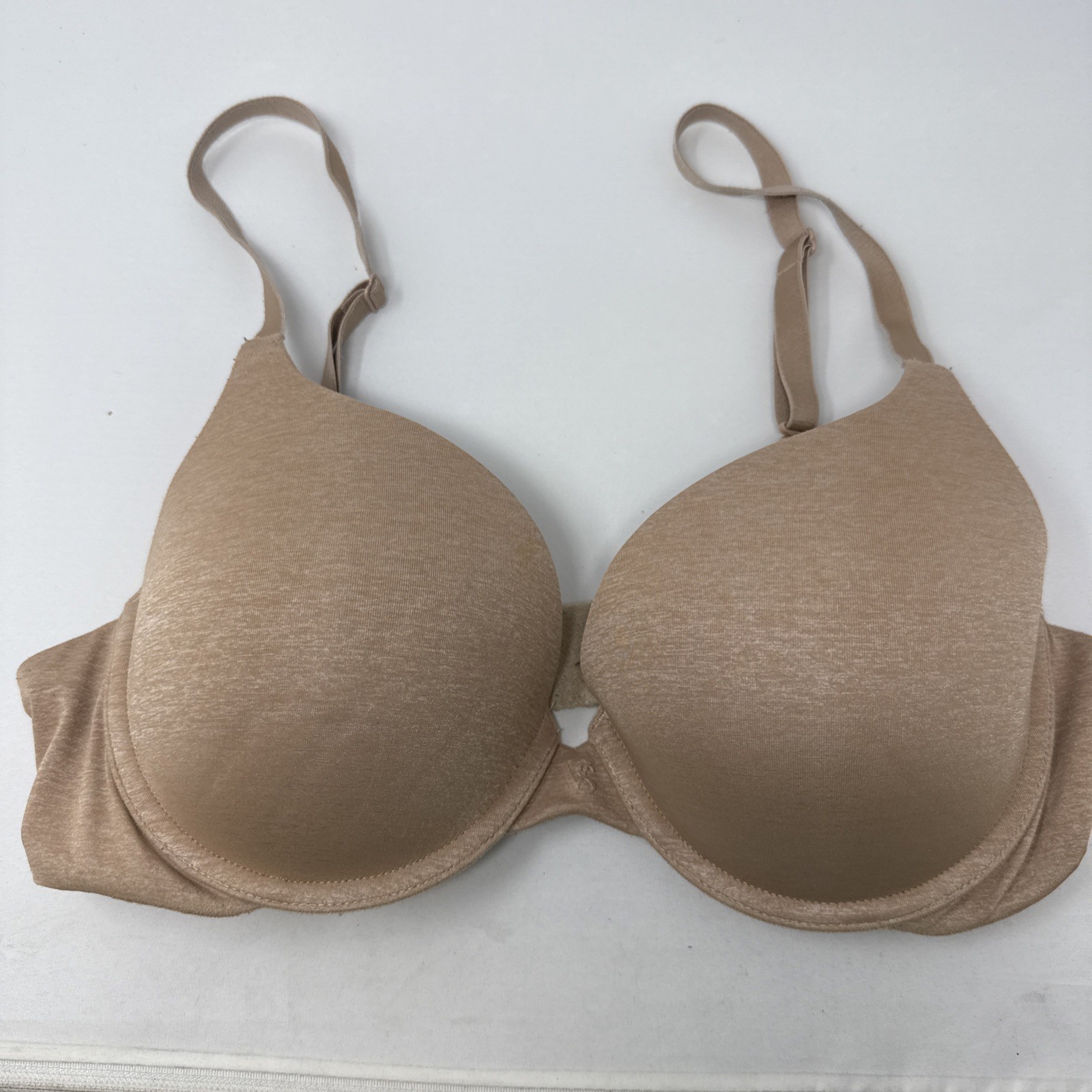 36C Victorias Secret Bra Padded Perfect Coverage Tan Nude Underwire