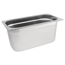 1/3 Gastronorm Pan Stainless Steel One Third Container 176x325x150mm