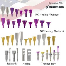 Fit ITI Straumann Healing Abutment Implant Scan Body Lab Analog Transfer Coping