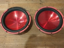 Pair of 12 inch subwoofers