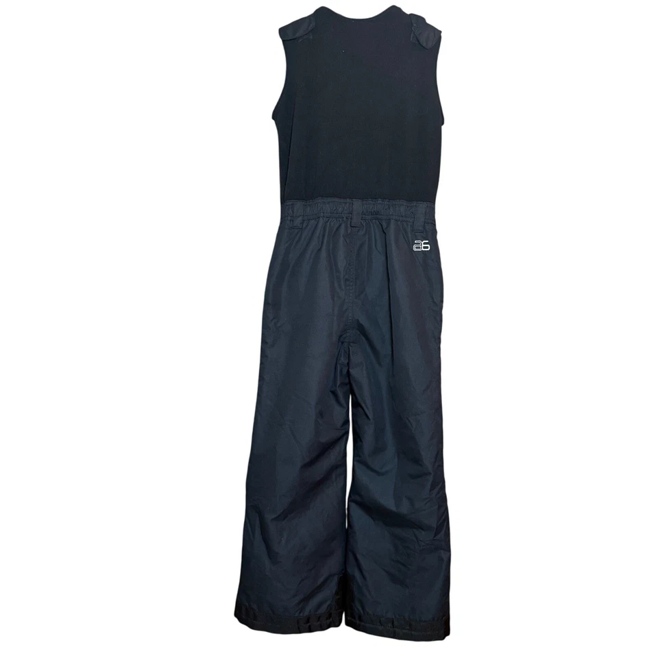 Niños Pequeños Arctix Negro Forrado de Vellón Esquí Nieve Pantalones Babero Mono Cremallera Completa Cálido Foto 4 de 4