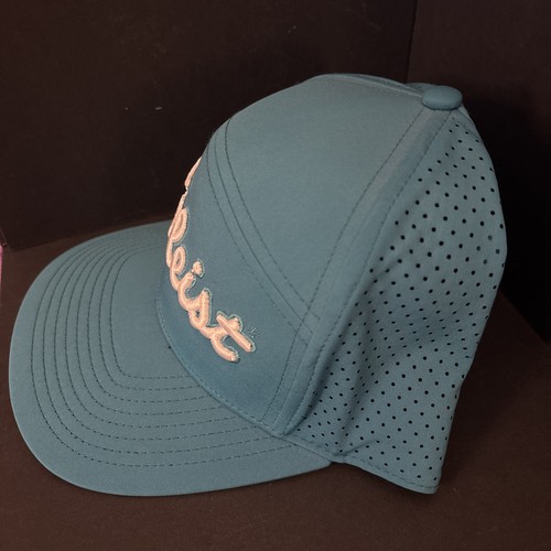 Titleist Diego Golf Hat Bold Style Breathable Split Panel Construction Cap Blue - Picture 2 of 8