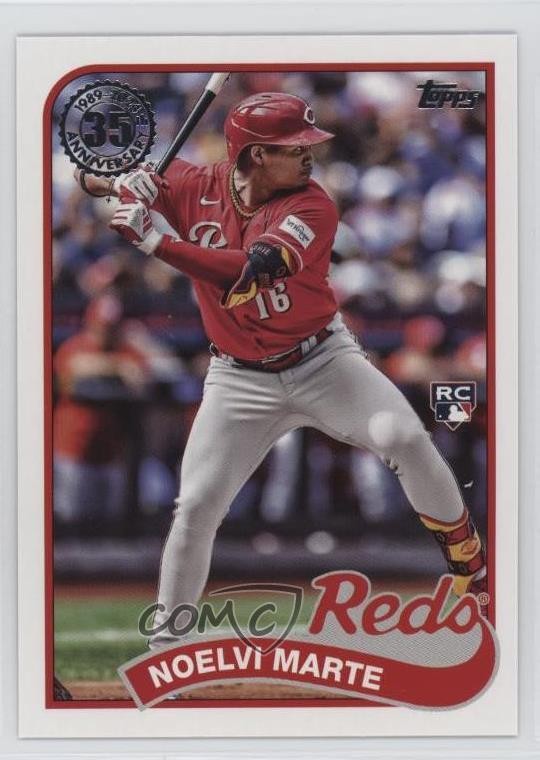 2024 Topps Series 2 1989 Topps Baseball Noelvi Marte #89B2-3 15pt