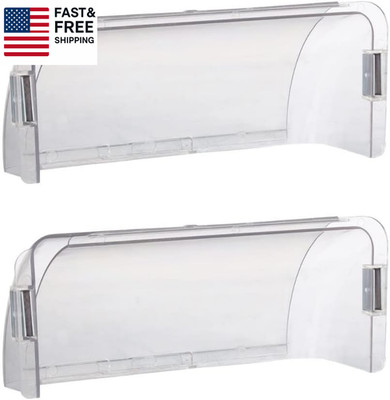 Air Vent Deflector (Pack of 2) - Heavy Duty Unbreakable Plastic - Magnet Secure