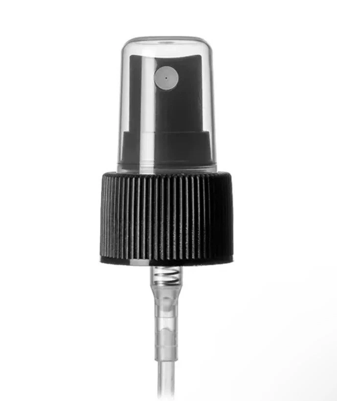 8 oz Clear Plastic Cosmo Bottles w/ Fine Mist Sprayers (2 Pack) - Image 3 of 3