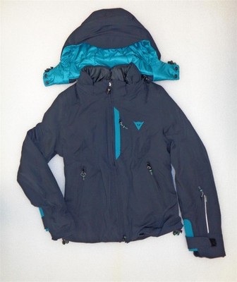 Dainese Riesch Women's Sarenne D-Dry Jacket Ski Wear, Schwarz/aqua, S