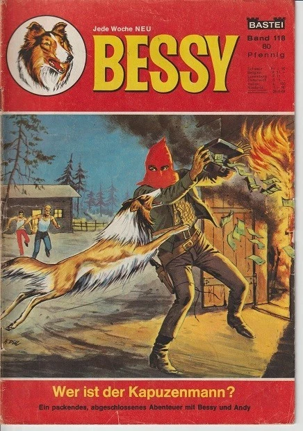 Bessy 118 Wer ist der Kapuzenmann? original Bastei Verlag - Bild 1 von 1