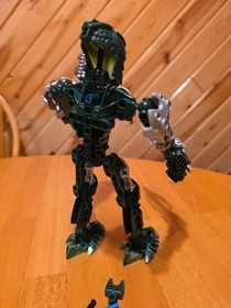 LEGO BIONICLE: #8728 Toa Hahli & #8731 Toa Kongu. No Instruct Or Box