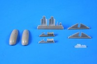 "Cmk 129-7344 - 1:72 Blenheim Mk.I\"Finnish Af1.Serie Fixed Ty Type Ski Undercarri"