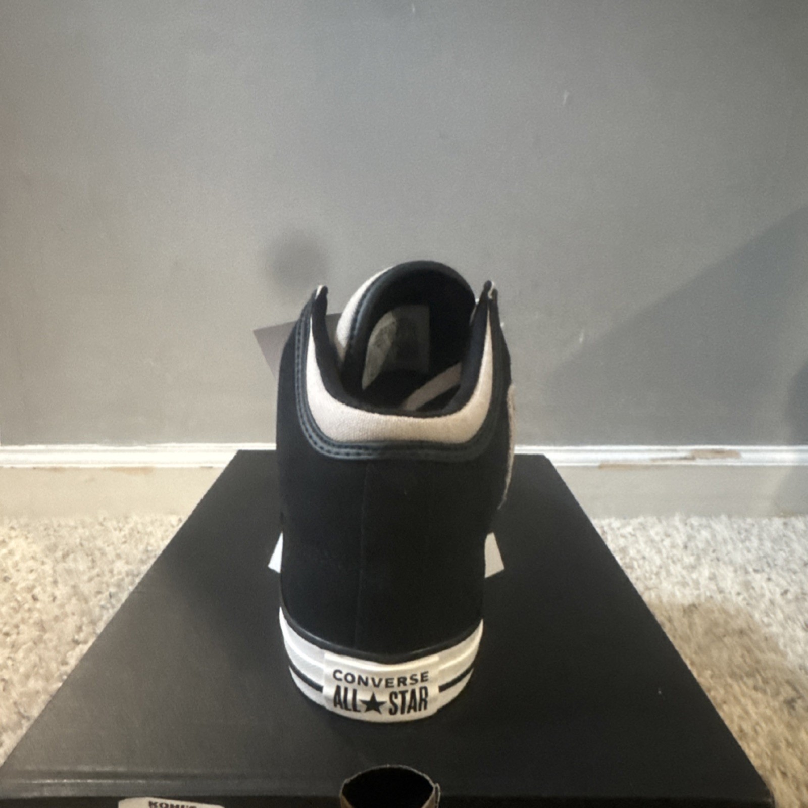 Converse CTAS High Street Mid Papyrus Black Vintage White A14294C - Mens 9 thumbnail 7