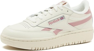 Reebok Club C Double Revenge Women's Platform Sneaker Size 6.5 Chalk Pink New