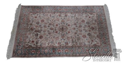 LF72628: Vintage Silk Approx. 4x6 Oriental Multi Color Area Rug	