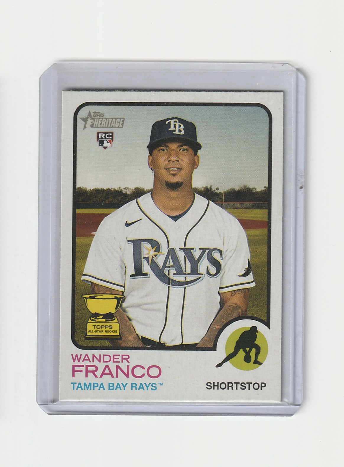 2022 Topps Heritage #347 Wander Franco RC