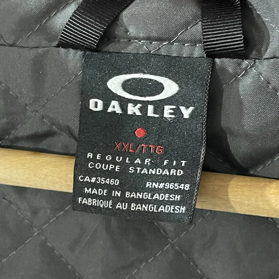 Chaqueta de invierno Oakley Snowboard gris para hombre XXL 2016 Foto 2 de 4