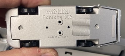 Marklin Set of 4 Die-cast Silver Porche Cars | eBay