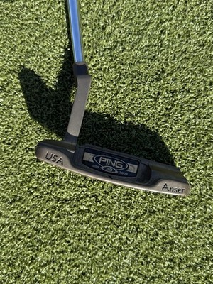 PING 50th Anser パター 35インチ ブラック Ping Anser 50th Anniversary Putter Black Dot $150 Original Head
