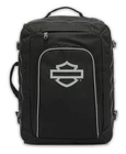 Harley-Davidson Reflective Bar & Shield Mega-Pack Carry-On Backpack, Black