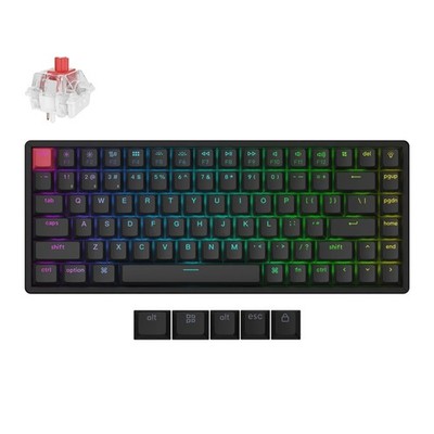 Keychron K2 QMK Wireless Mechanische Tastatur Ver 3 RGB Aluminum Red Switch