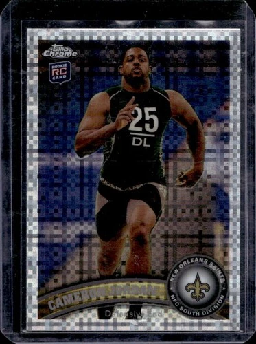 2011 Topps Chrome Cameron Jordan RC Xfractors Rookie #39 Saints