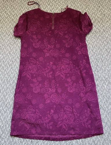 Nuevo sin etiquetas Vestido de Pana Mantaray Niñas, Edad 10 Años, Púrpura, Bolsillos, Verano (35) - Imagen 4 de 5