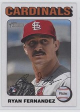 2024 Topps Heritage High Number SP White Border Ryan Fernandez #702 18bz