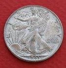 1943 Walking Liberty Half Dollar 13 Grams Circulated 90% Silver