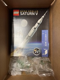LEGO Ideas NASA Apollo Saturn V 🚀 🌕  21309 🔴 Retired! Brand New Sealed
