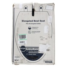 Kohler Cachet ReadyLatch Elongated Toilet Seat Slow Close 18 5/8"