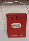 Vintage Coca Cola Coke Vinyl Cooler Picnic 6 pack Cooler Chase Creations