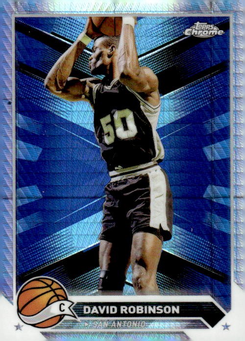 2023-24 Topps Chrome #22 David Robinson Refractors