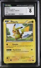 Pikachu 115/114 Black & White Holo Secret Rare CGC 8 PSA